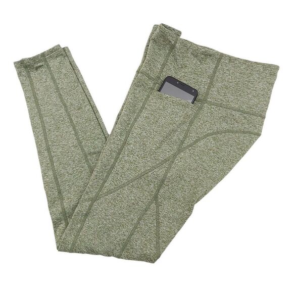 Joylab Leggings Womens Small Green High Rise Athletic Gym Workout - Picture 4 of 9
